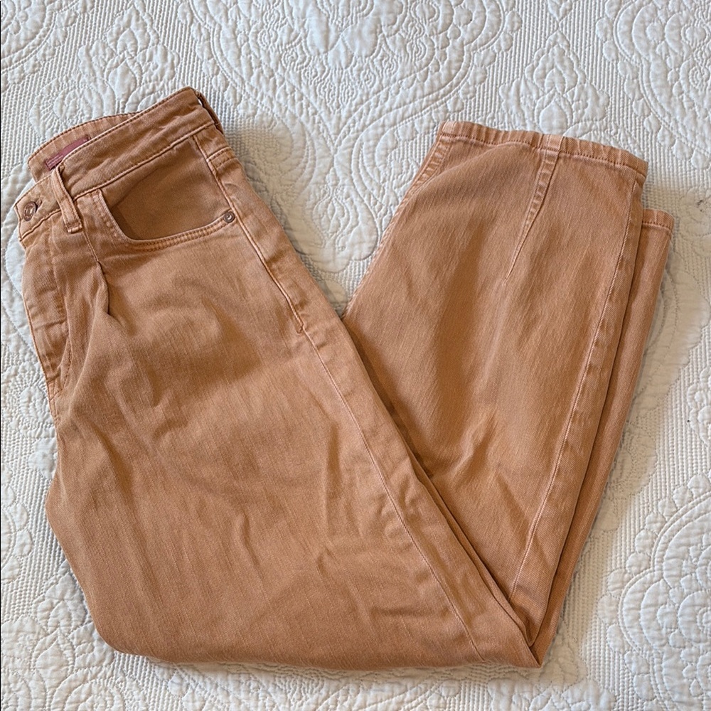 PILCRO THE BREAKER BURNT ORANGE JEANS